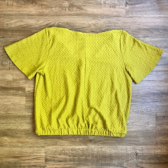 NWT Anthro Citron Sidonie V-neck Top - Picture 7 of 11